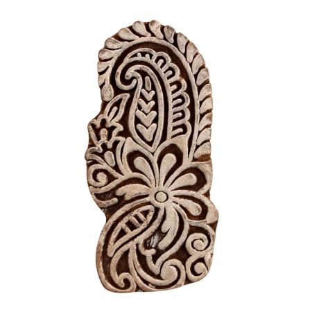 Set of 1 Piece New Wooden Printing Block